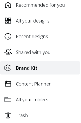 Brand Kit on Canva makes it easy to develop brand identity