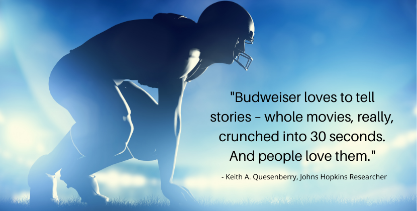 Budweiser uses visual storyteller in Super Bowl Ads